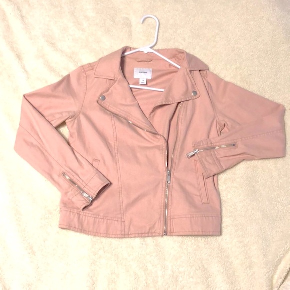 Old Navy Pink jean jacket XS - Picture 3 of 5